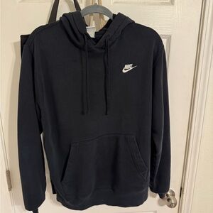 Nike Men's Dark Hoodie with Logo